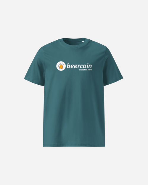Beercoin Accepted Here T-Shirt – Unisex DTF Printed Crypto Beer Tee