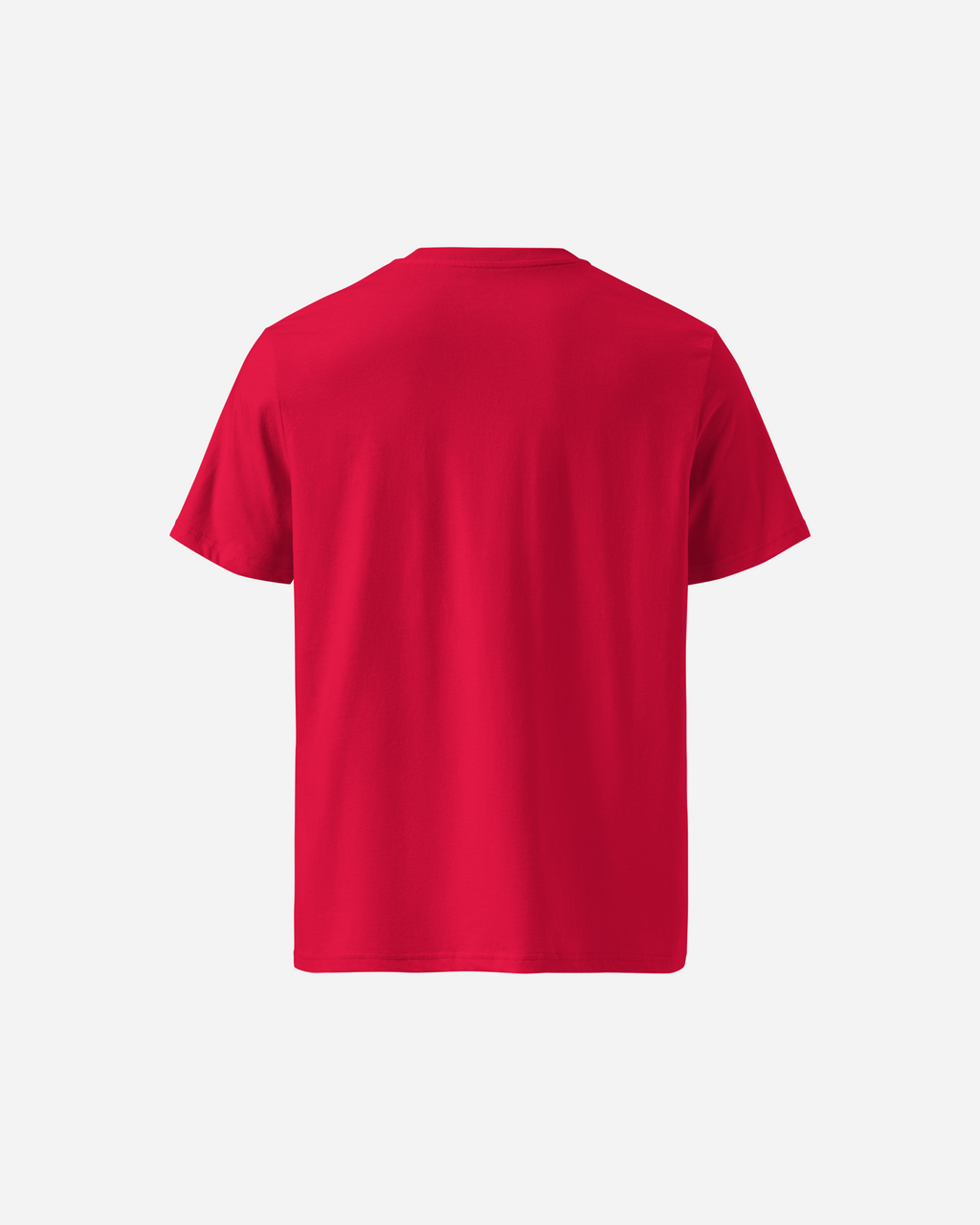 Festive Christmas Tree Unisex T-Shirt – Red DTF Printed Holiday Edition