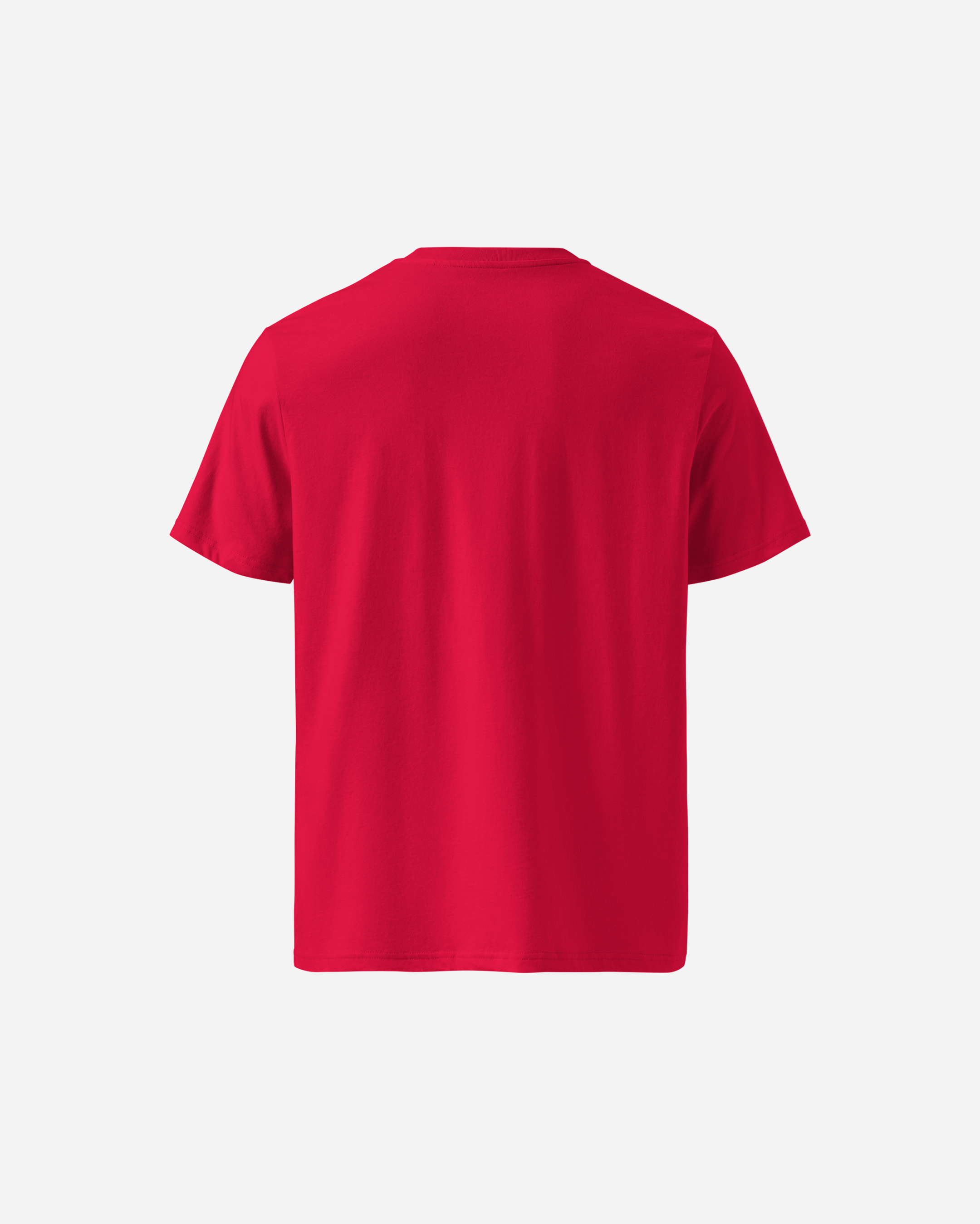 Festive Christmas Tree Unisex T-Shirt – Red DTF Printed Holiday Edition