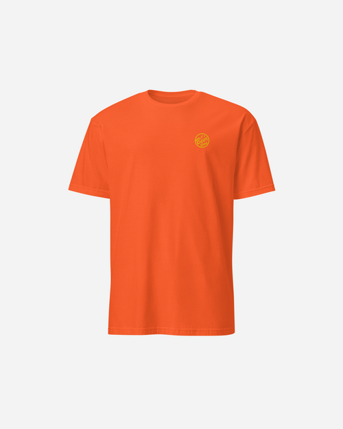 Beer Time Unisex T-Shirt – Minimal Flat Embroidery Logo Tee