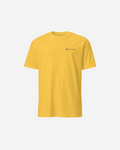 Unisex Daisy T-Shirt with Flat Embroidery Logo – Premium Cotton Crew Neck