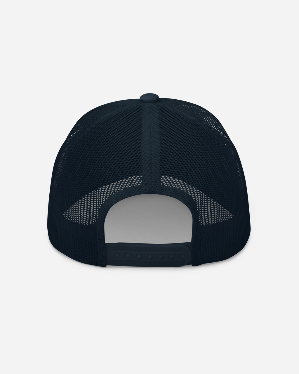 Unisex Yin Yang Embroidered Trucker Cap – Aura-Soma Inspired Blue & Green Energy Hat (Silver, White, Navy)