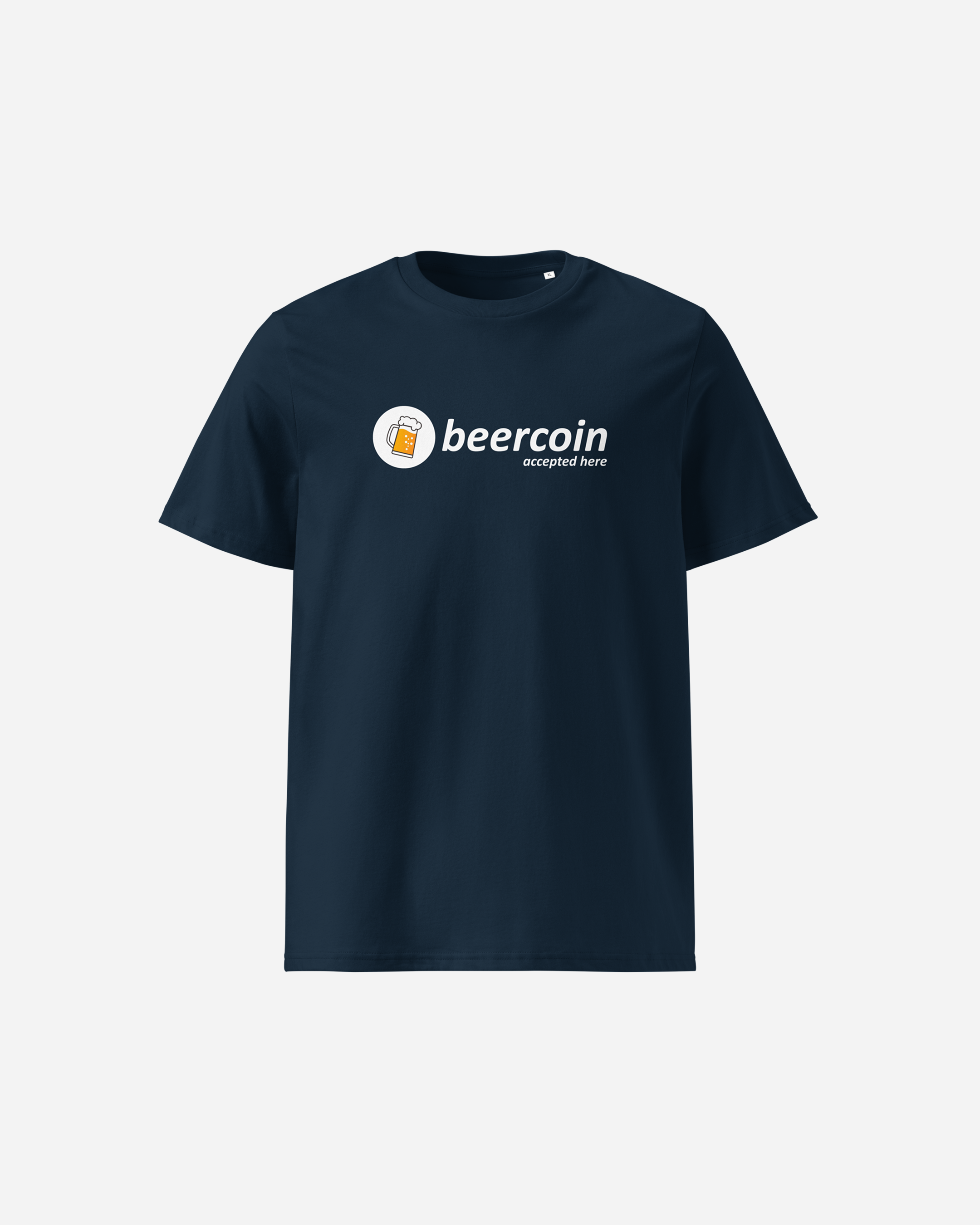 Beercoin Accepted Here T-Shirt – Unisex DTF Printed Crypto Beer Tee