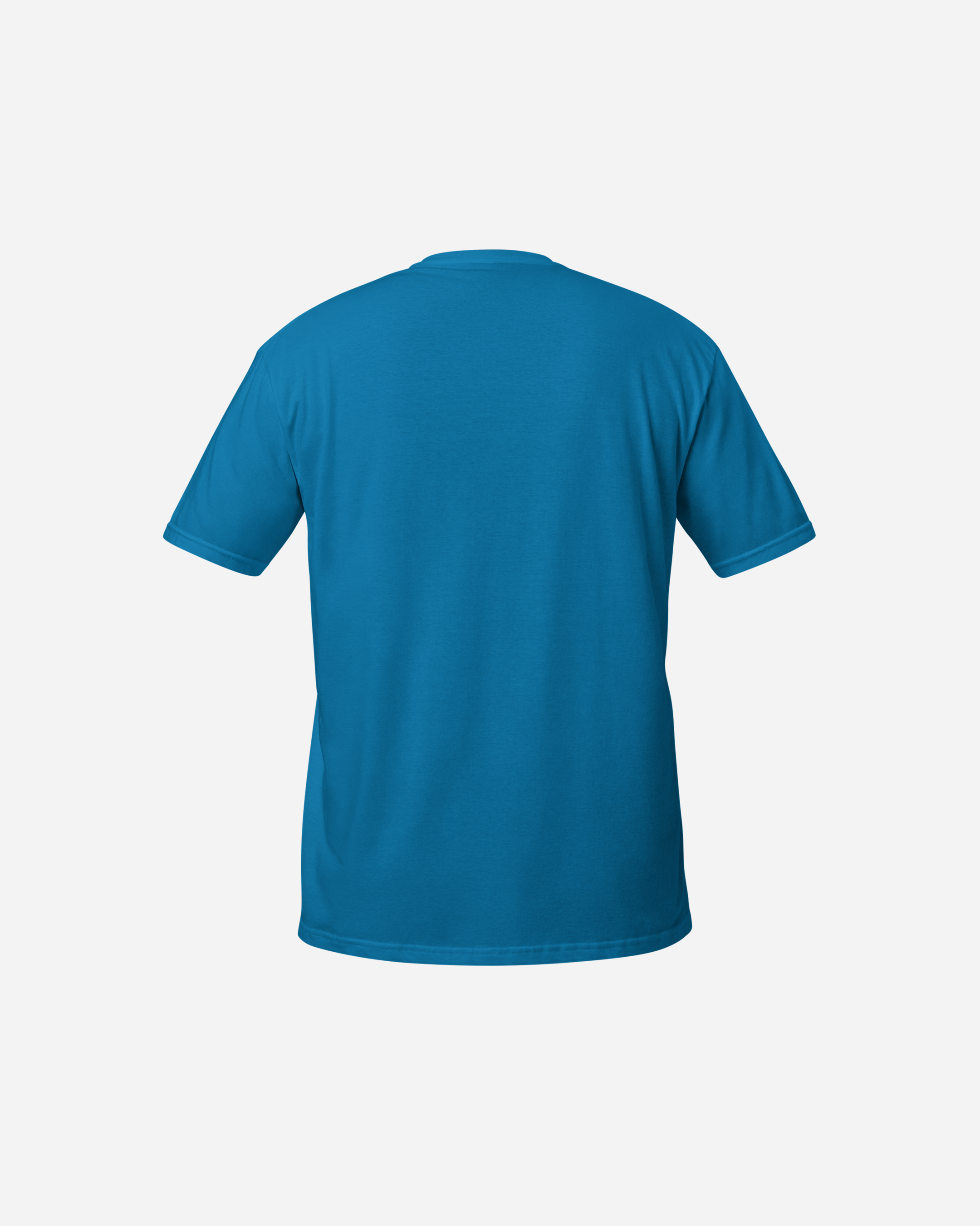 Beercoin Essential Unisex T-Shirt – Premium Flat Embroidery Crypto Streetwear (Navy, Red, Sapphire, Tropical Blue)