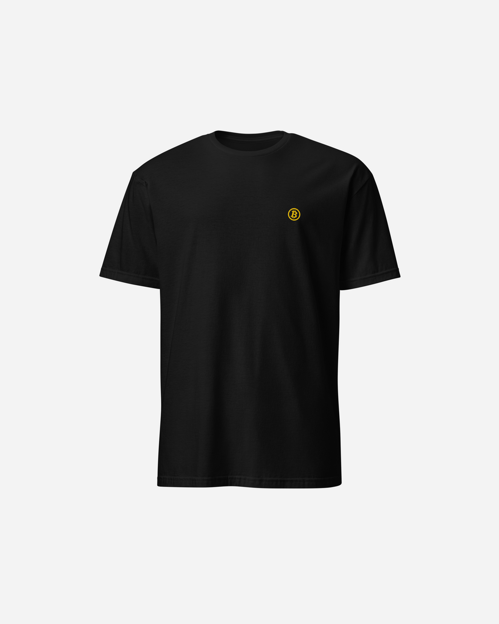 Bitcoin Essential Unisex T-Shirt – Premium Flat Embroidery Crypto Streetwear (Navy, Black, Navy, Orange, Red, Royal Blue, Sapphire)