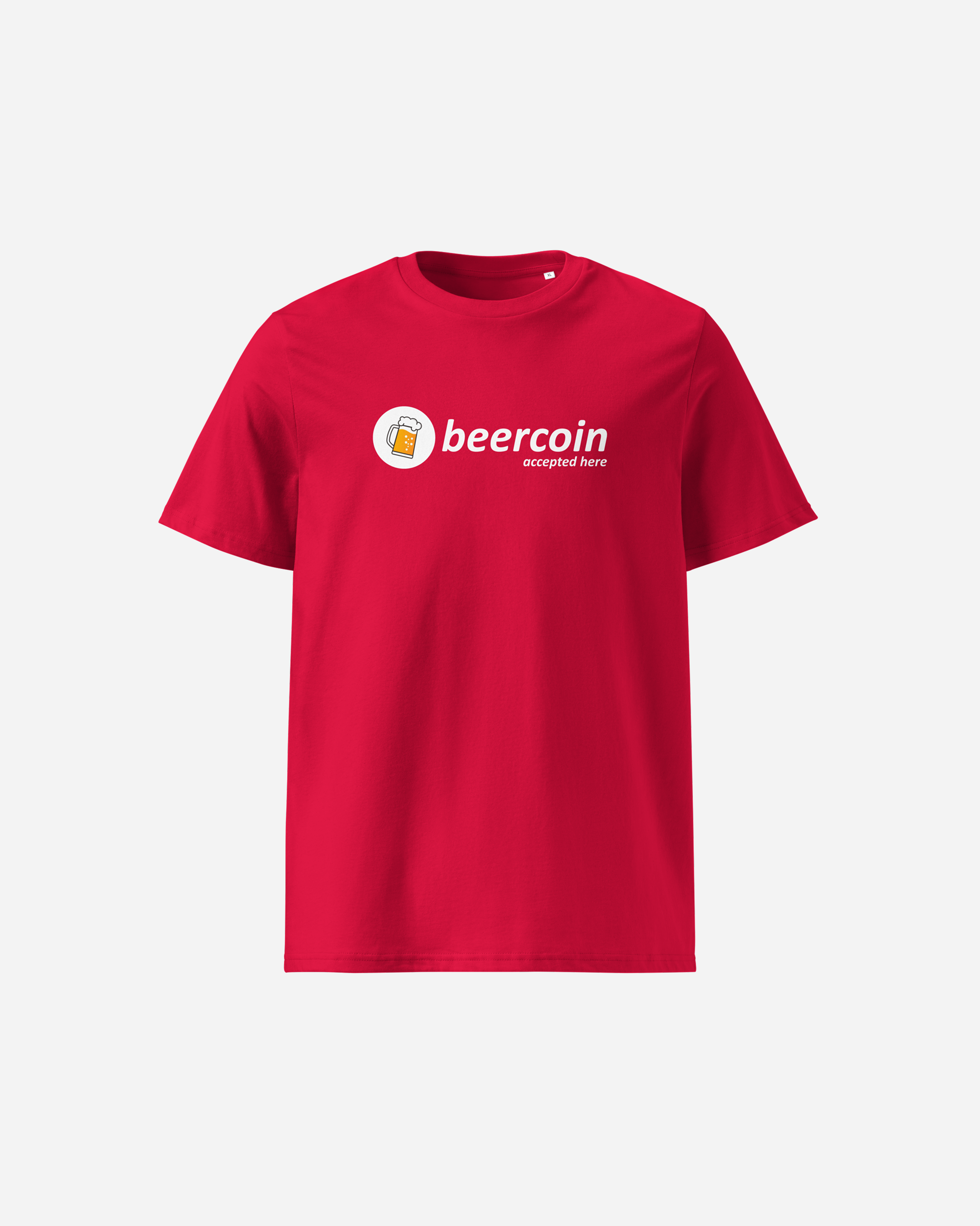 Beercoin Accepted Here T-Shirt – Unisex DTF Printed Crypto Beer Tee